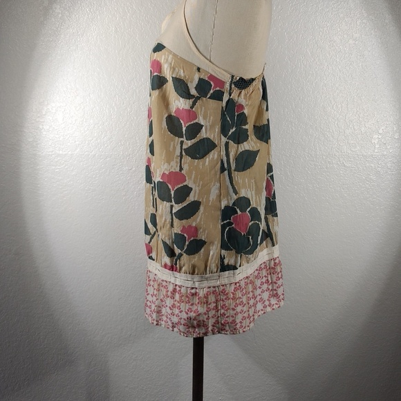 Johnny Was “Whitley” Label Euro Cotton Block Print Stockholm Tank S/M - Picture 2 of 3